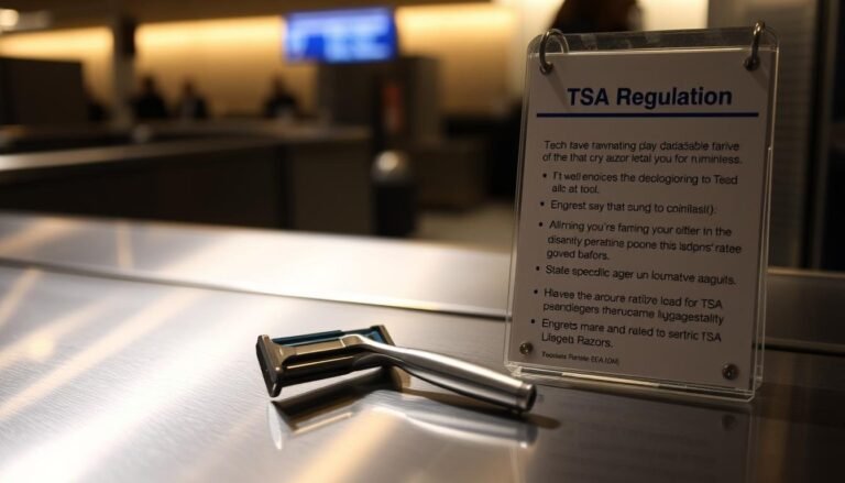 Traveling with Disposable Razors