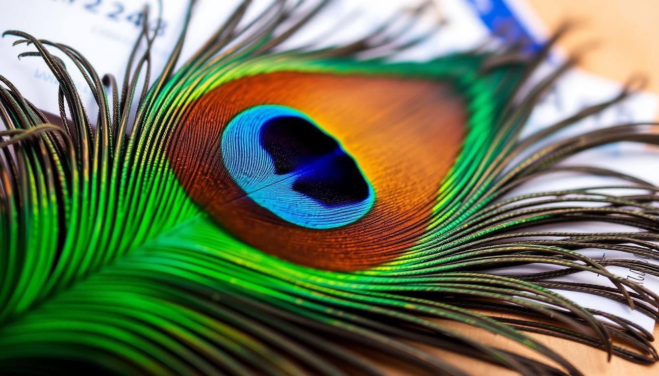 Traveling with a Peacock Feather