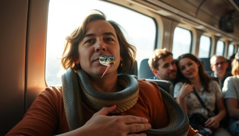 Bring a Pet Snake on a Plane
