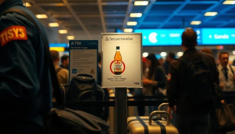 Bring Apple Cider Vinegar on a Plane