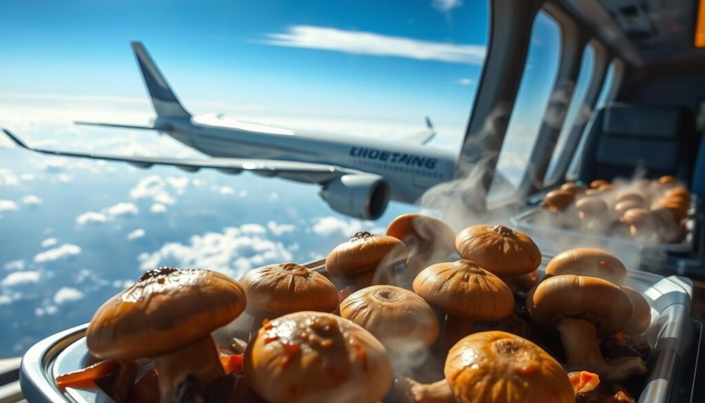 Can You Fly with Szechuan Mushroom?