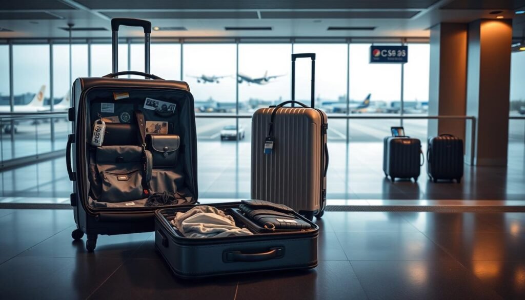 carry-on vs checked luggage