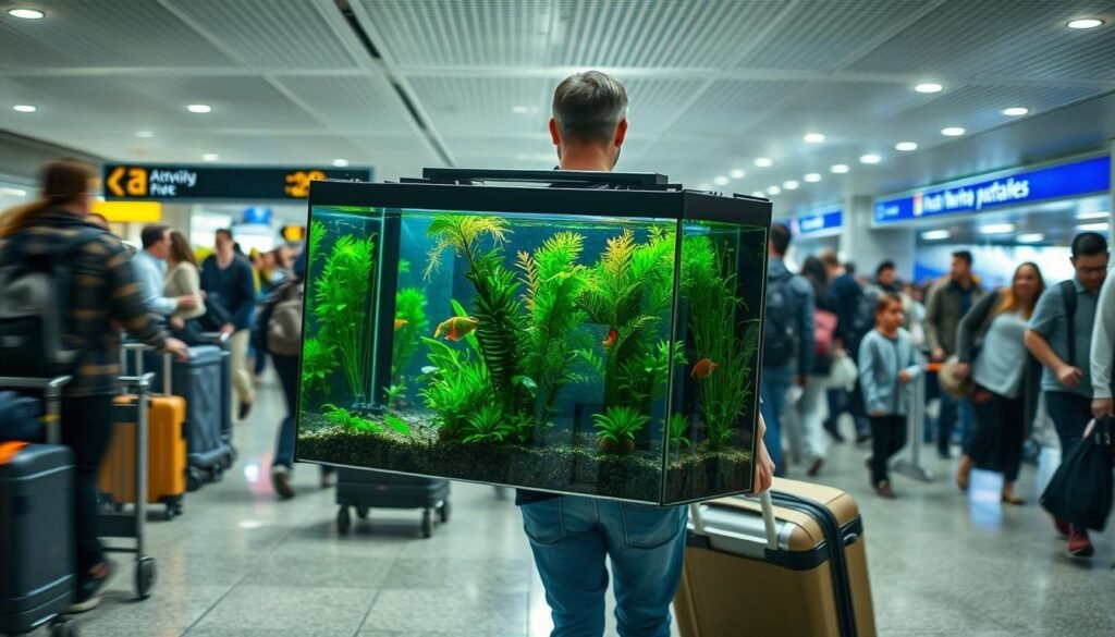 challenges of flying with aquarium plants