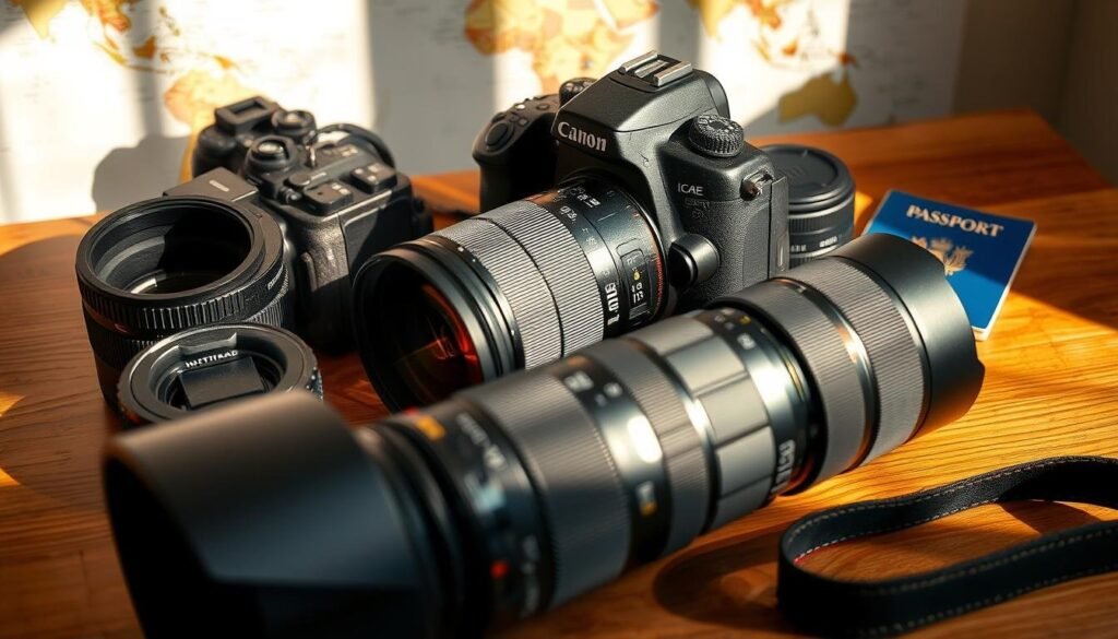 international travel DSLR equipment