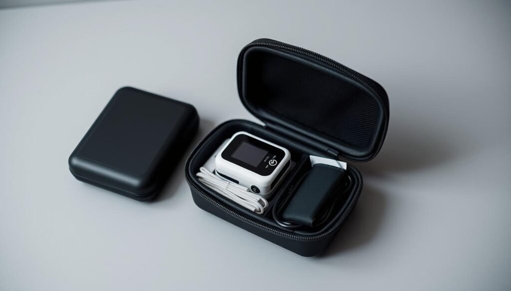 packing pulse oximeter for travel